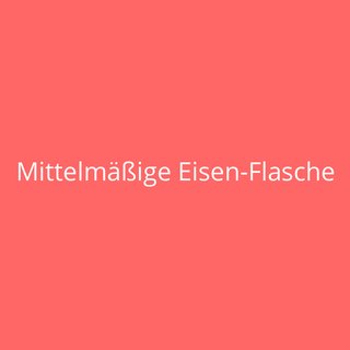Mittelmige Eisen-Flasche