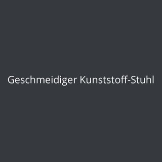 Geschmeidiger Kunststoff-Stuhl