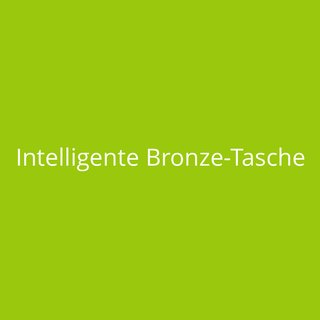 Intelligente Bronze-Tasche