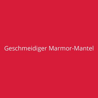 Geschmeidiger Marmor-Mantel