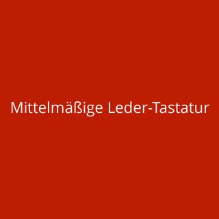 Mittelmige Leder-Tastatur