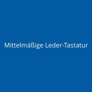 Mittelmige Leder-Tastatur
