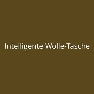 Intelligente Wolle-Tasche