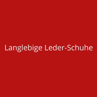 Langlebige Leder-Schuhe
